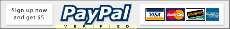 Pay me with Visa/MC at PayPal.com - always fast, free and secure!